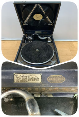 【昭和レトロ】コロンビア蓄音機　No.207