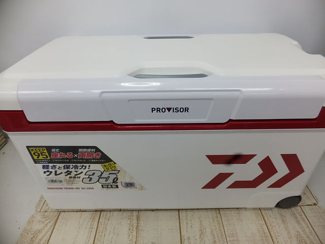 ダイワ(DAIWA) クーラーボックス プロバイザートランクHD II S 3500 IM レッド 35リットル 発泡スチロール - メルカリ
