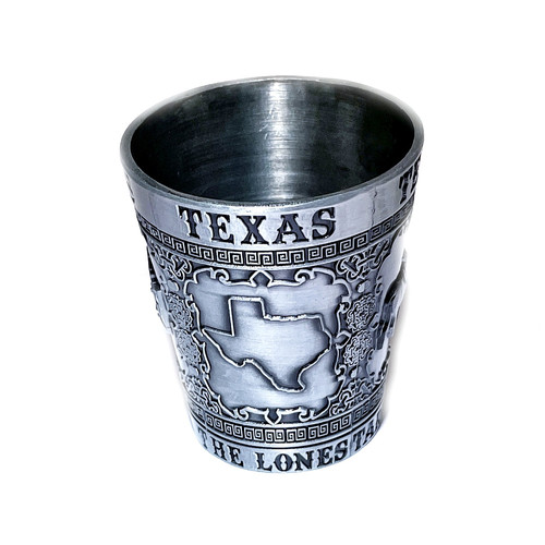 Texas Metal Shot Glass southwestsouvenir
