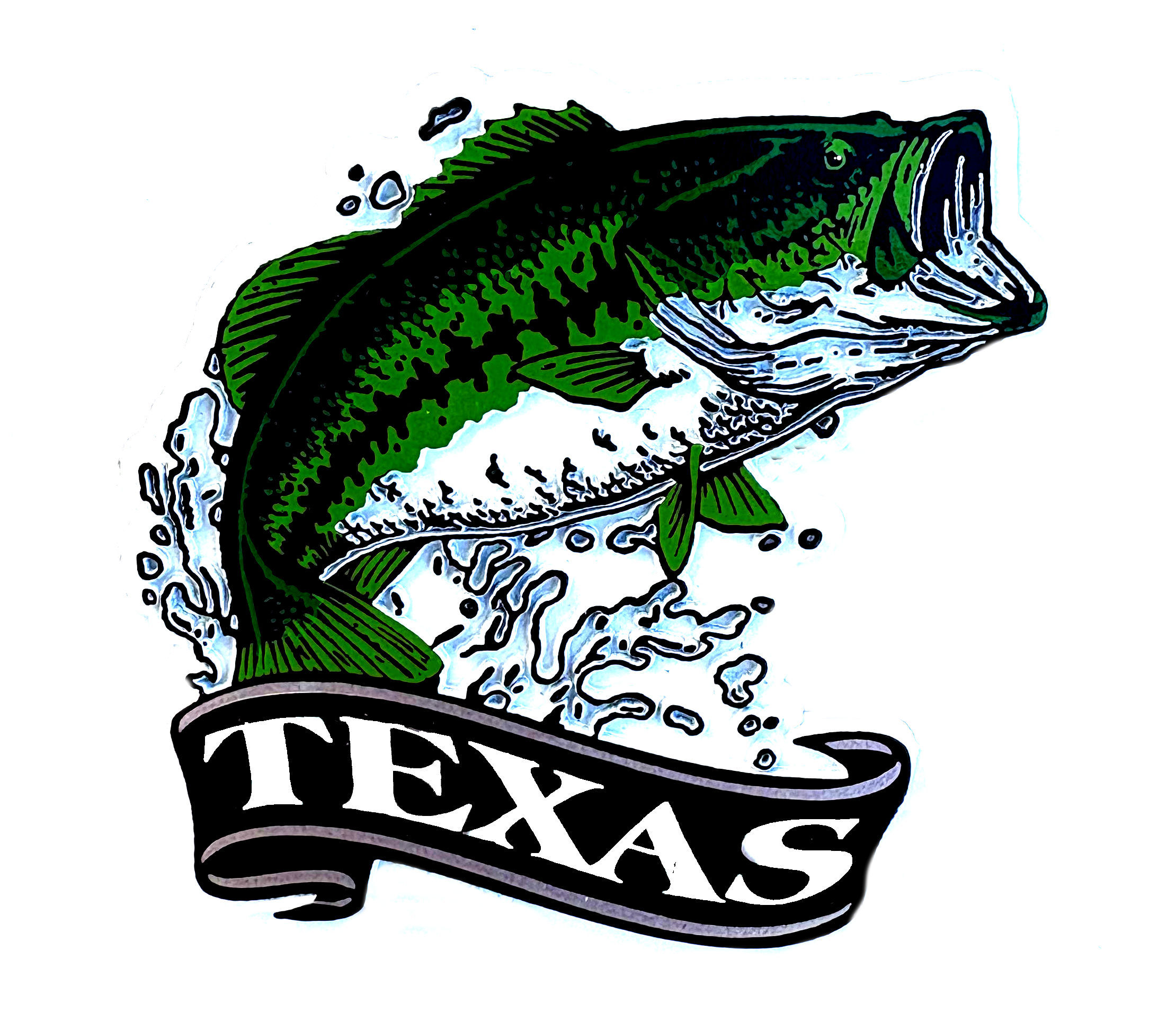 TX Bass Fish Magnet