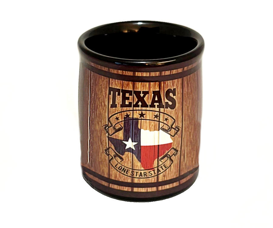 Texas Plank Barrel Shot Glass