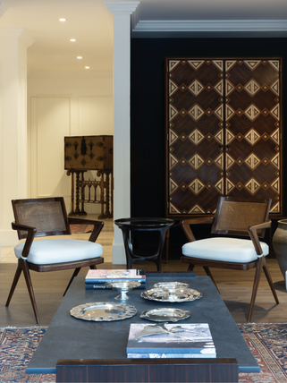 Taraceado Bar Cabinet