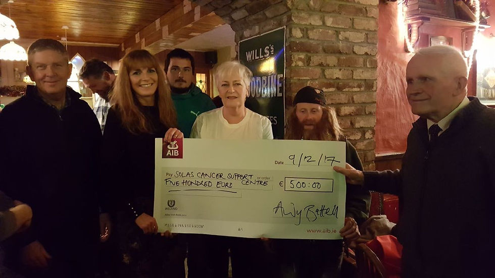 Presidents Cup Cheque photo