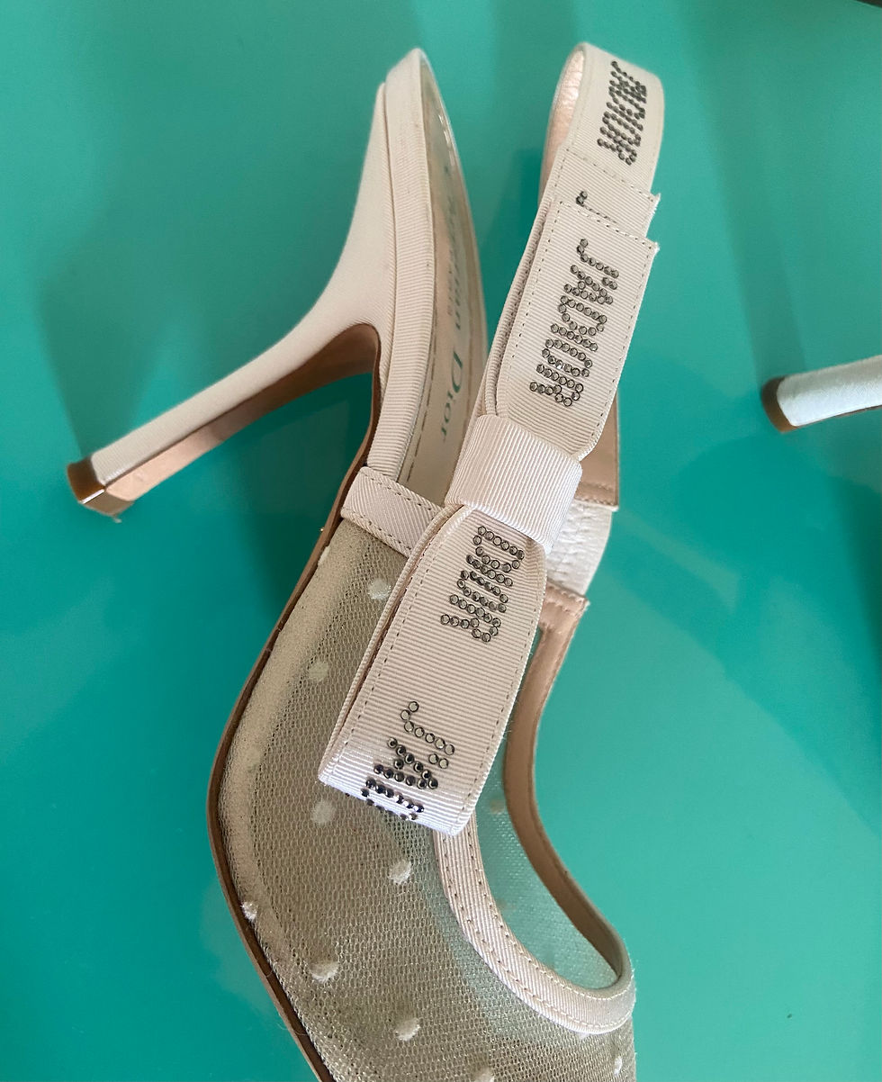 Miniatura: Sapato de Noiva Scarpin Cristian Dior