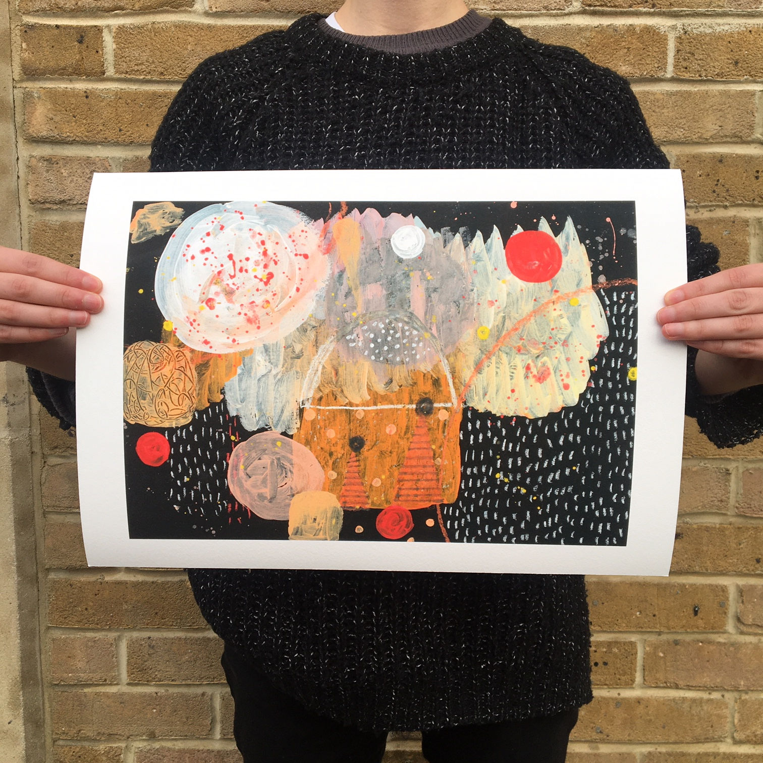 CENTRE OF IMMERSION - Giclee Print (A3)