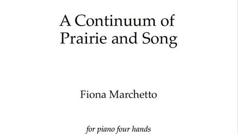 A Continuum of Prairie and Song