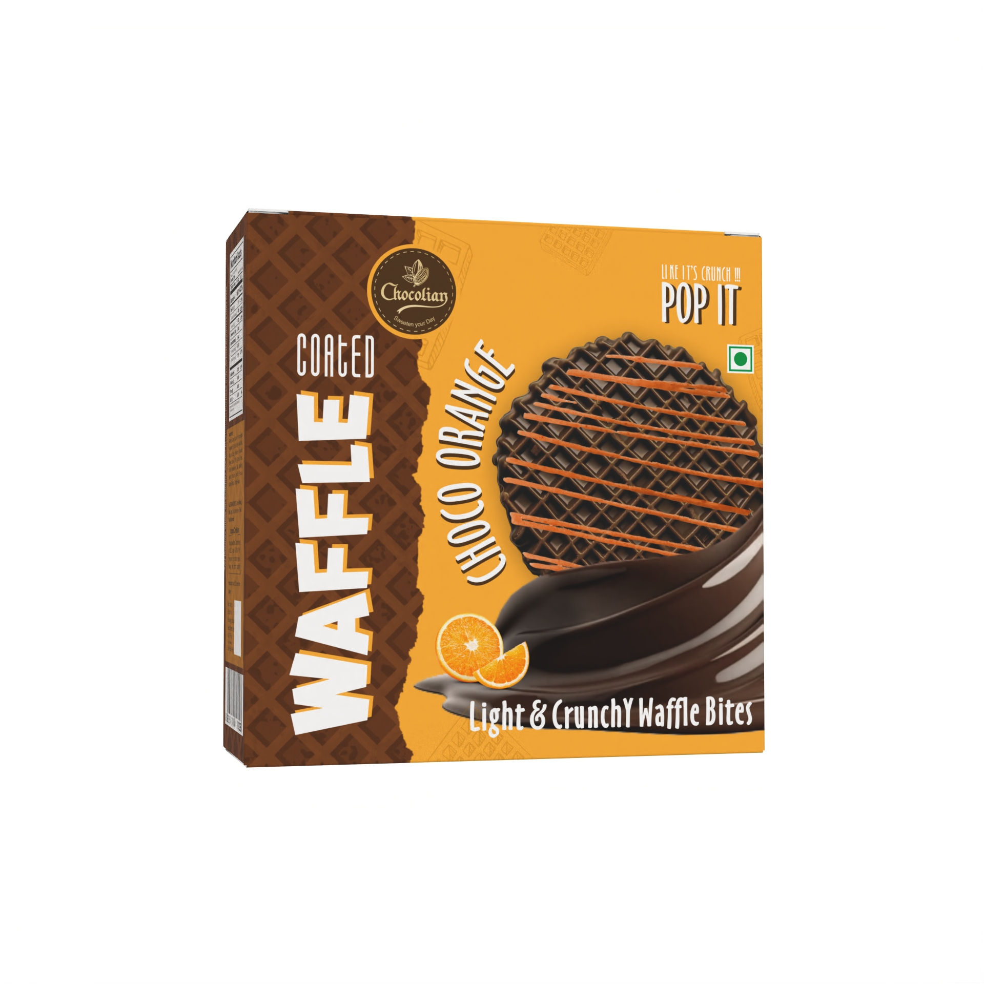 chocolate orange waffles