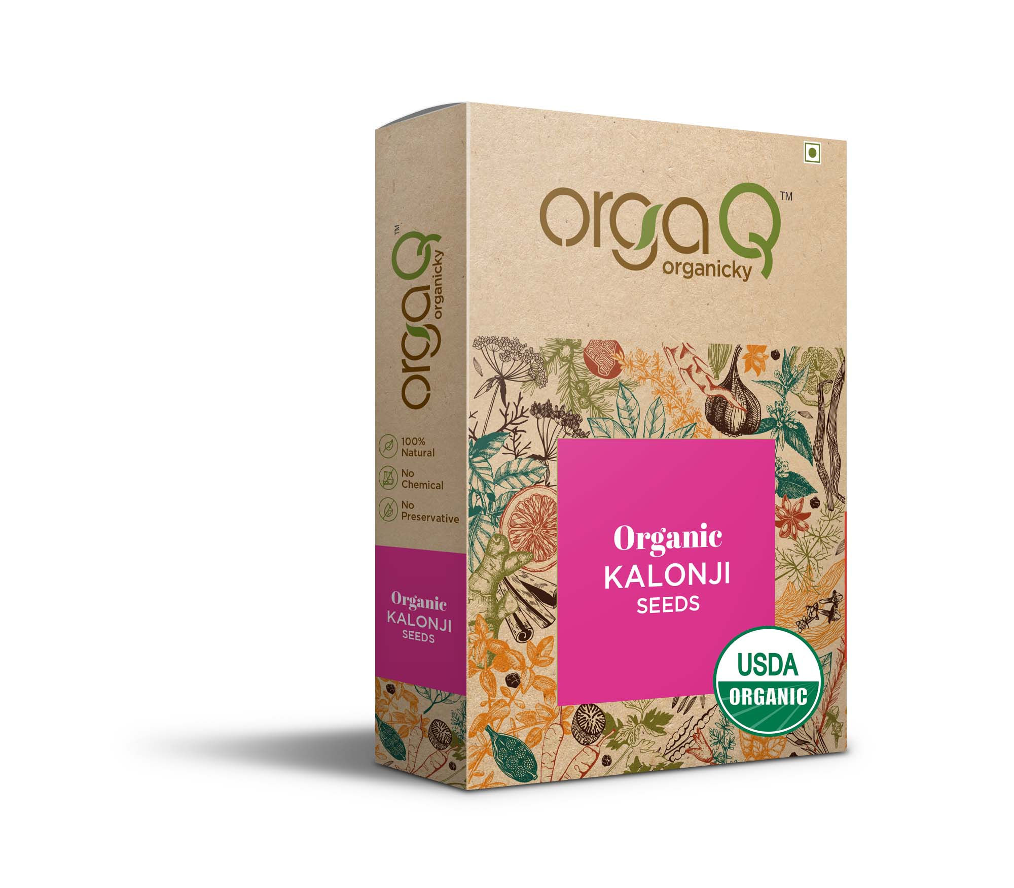 OrgaQ Kalonji ( Black Cumin) 100G