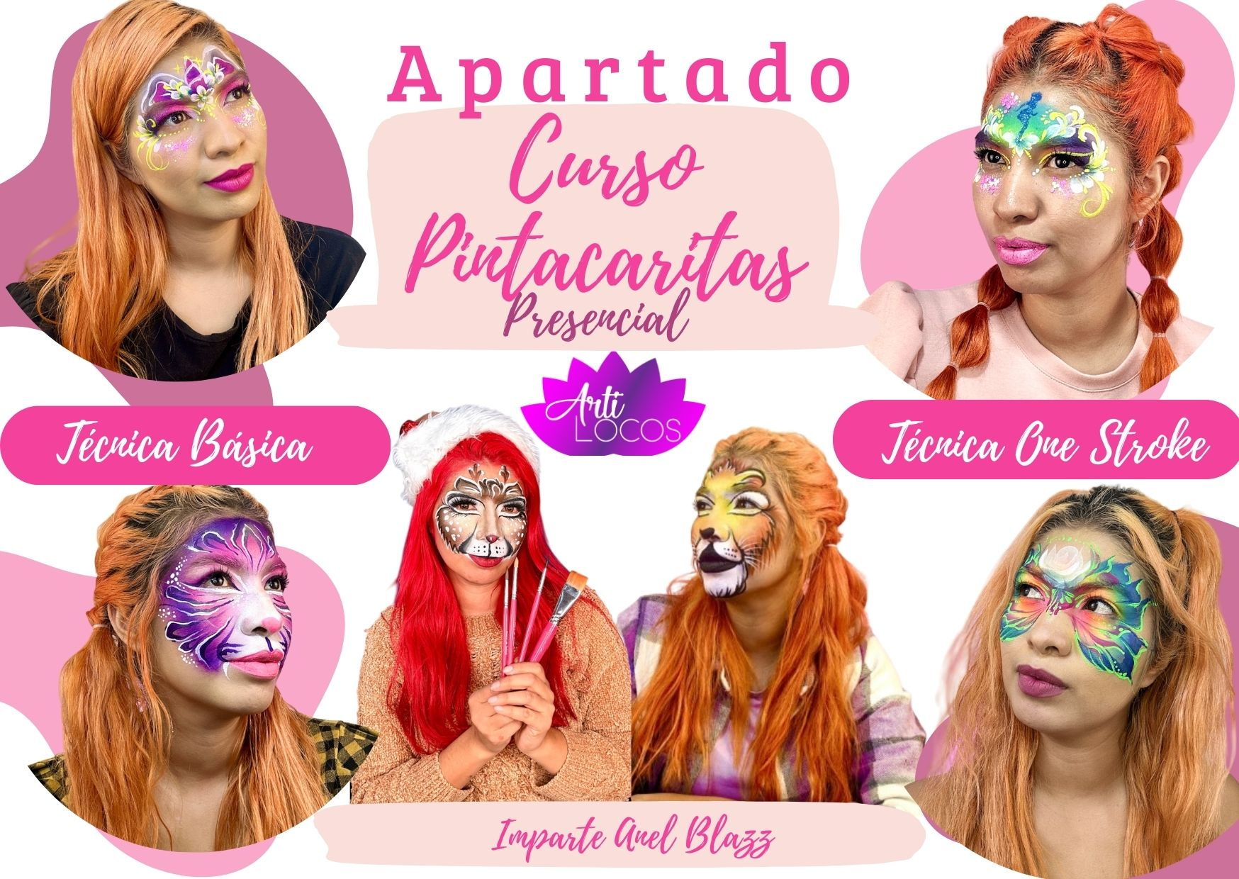 Apartado Curso Pintacaritas Presencial