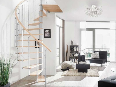 Tổng hợp các kiểu cầu thang sắt đẹp – đơn giản – hiện đại