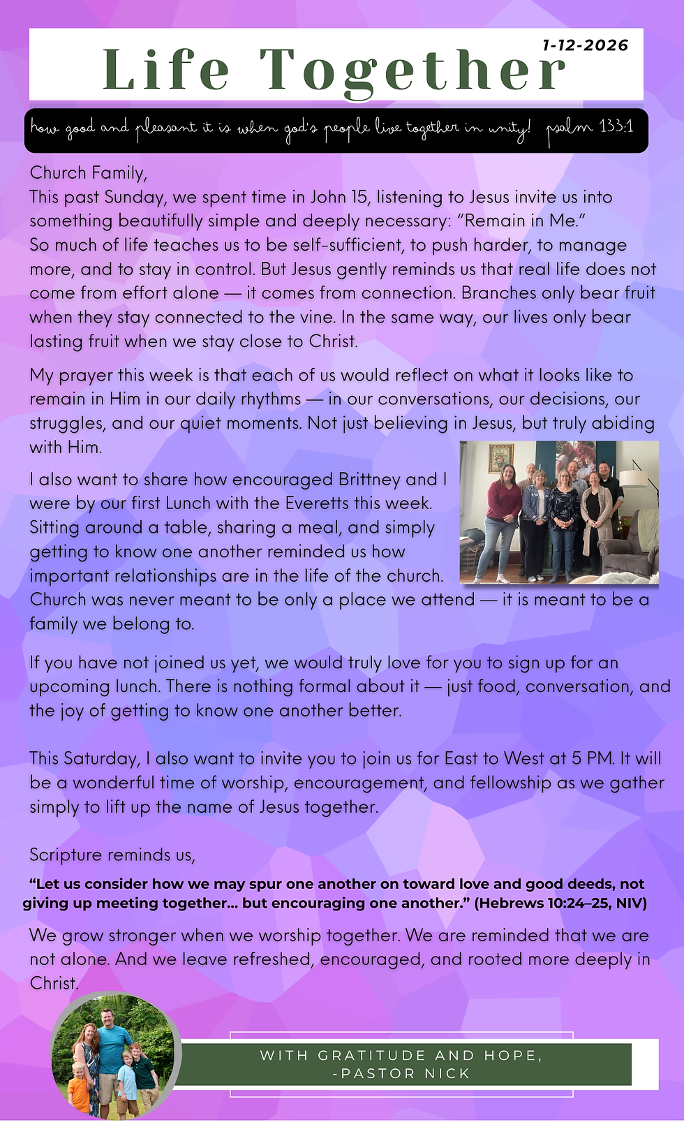 Life Together Jan 12th