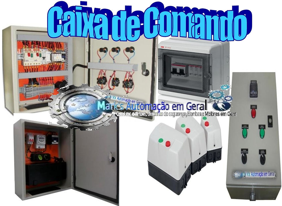 Quadros de comandos eletricos
