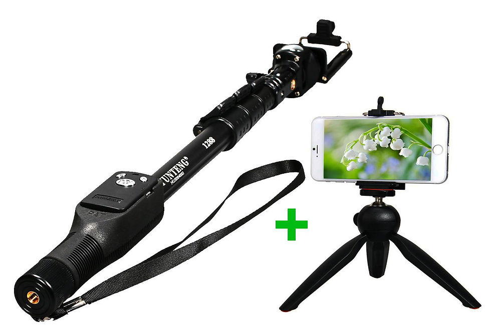 Thumbnail: Digital Remote Control Selfie Stick  with HiFi Stand