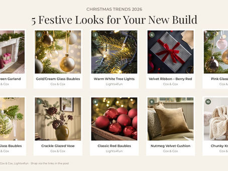 Christmas Trends 2026: 5 Festive Looks for Your New Build Home