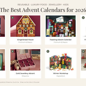 The Best Advent Calendars for 2026: Reusable, Luxury Food, Jewellery and Kids'