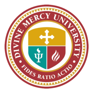 Angie Coleman, Licensed Professional Counselor Intern at Visions Counseling & Education | CBRS in Boise attended Divine Mercy University as represented by their logo.