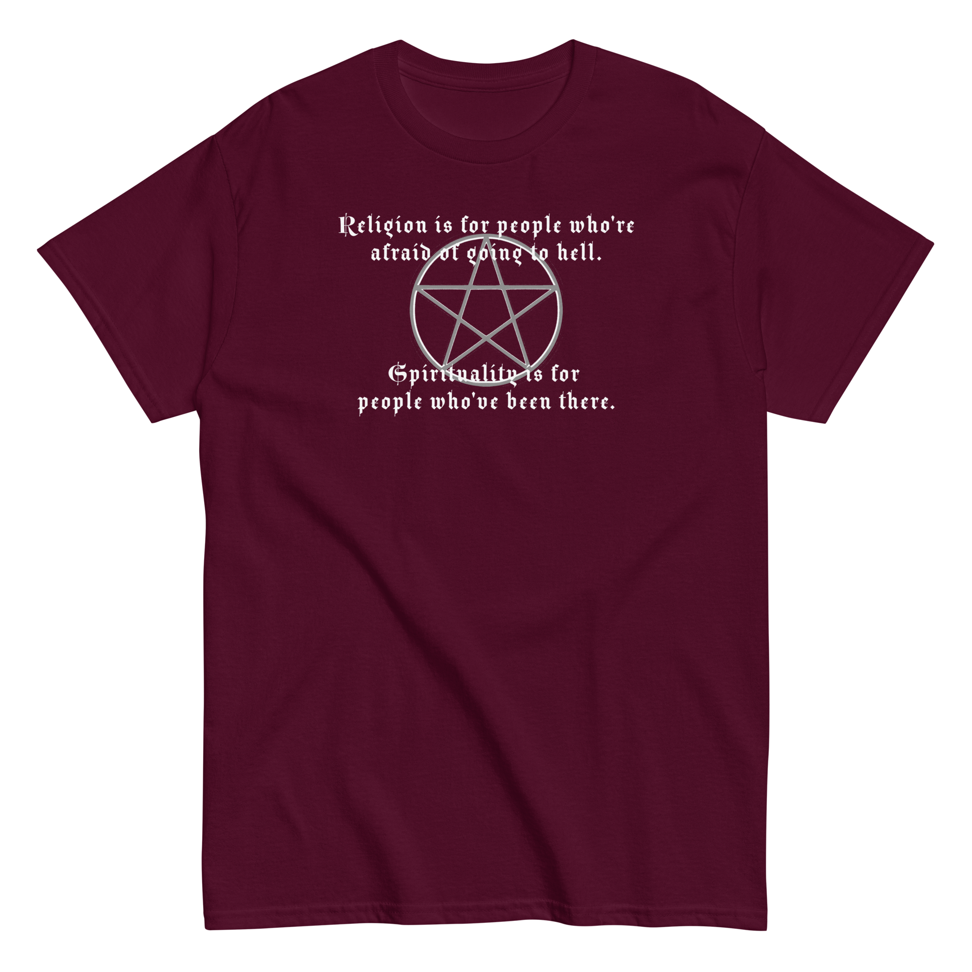 Spirituality Pentagram Unisex classic tee