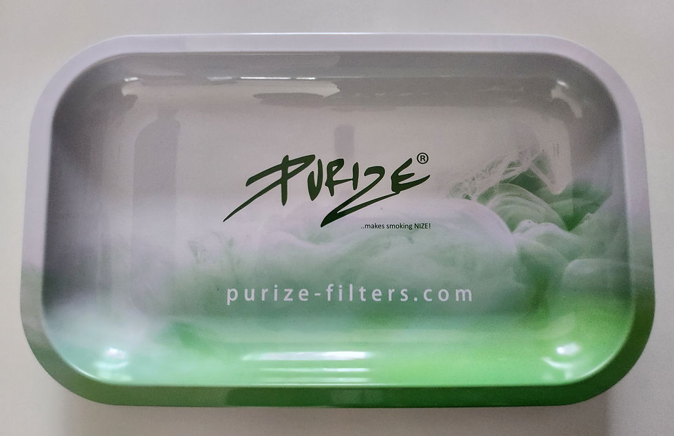 PURIZE Rolling Tray Smoke