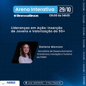 Daiana Monzon fala sobre inserção de jovens e profissionais 50+