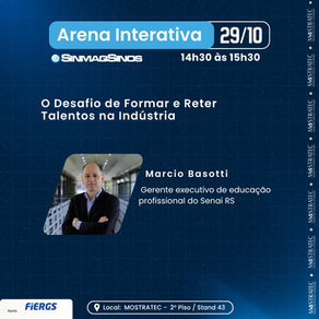 Marcio Basotti discute formação e retenção de talentos na indústria