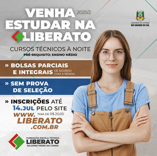 Vagas remanescentes para os Cursos Técnicos do Noturno