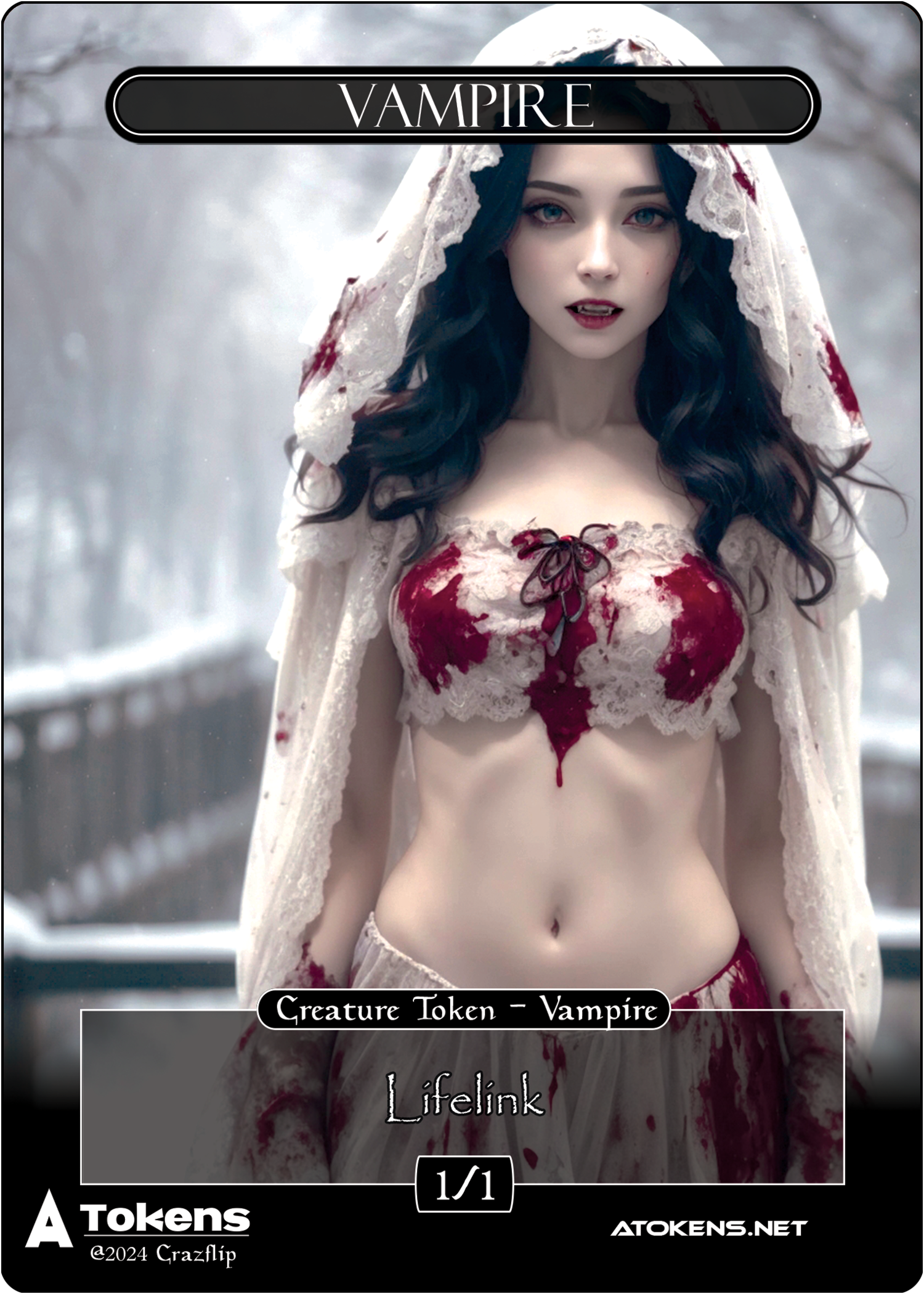 Alternative MTG Vampire Token