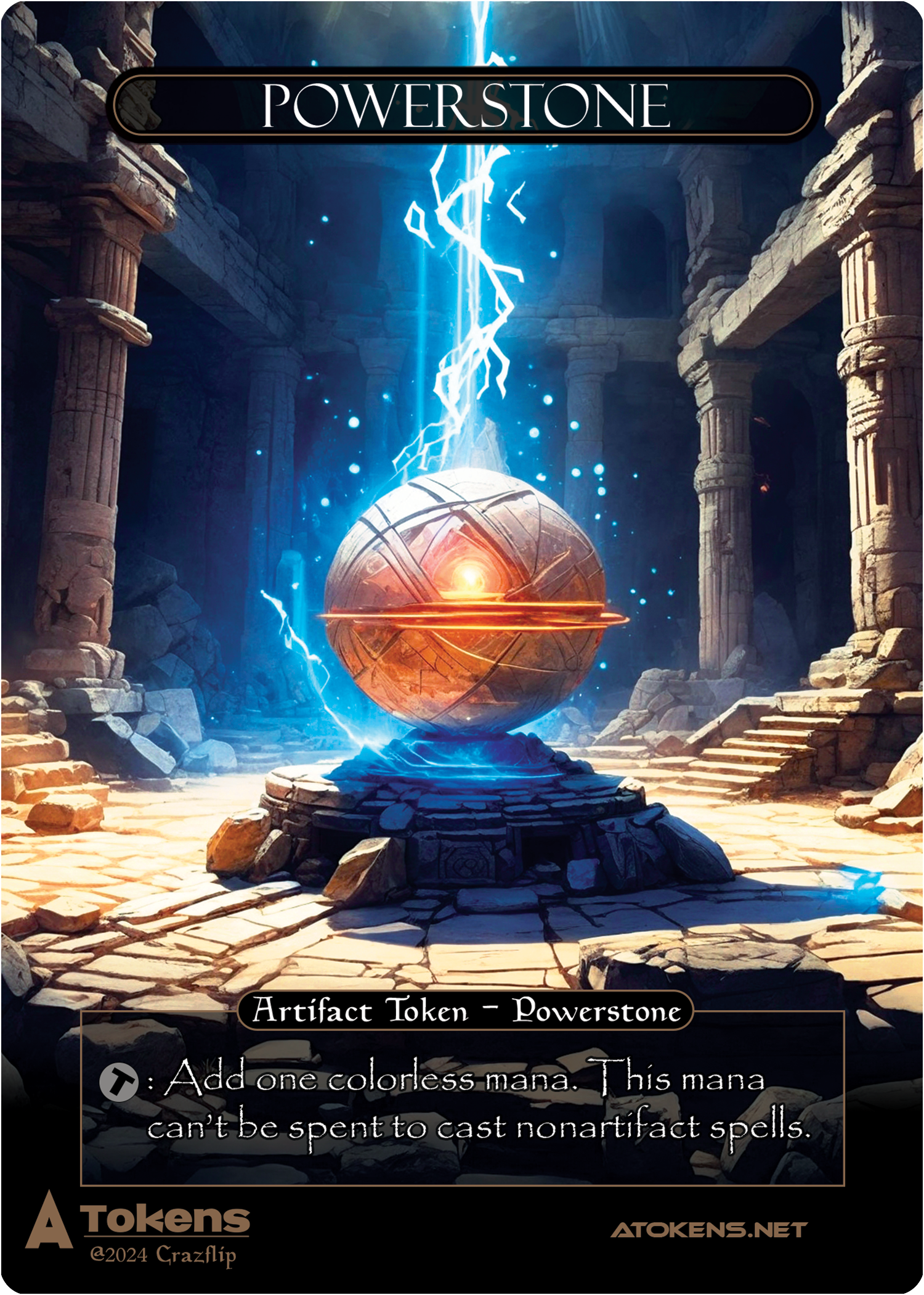 Alternative MTG powerstone token