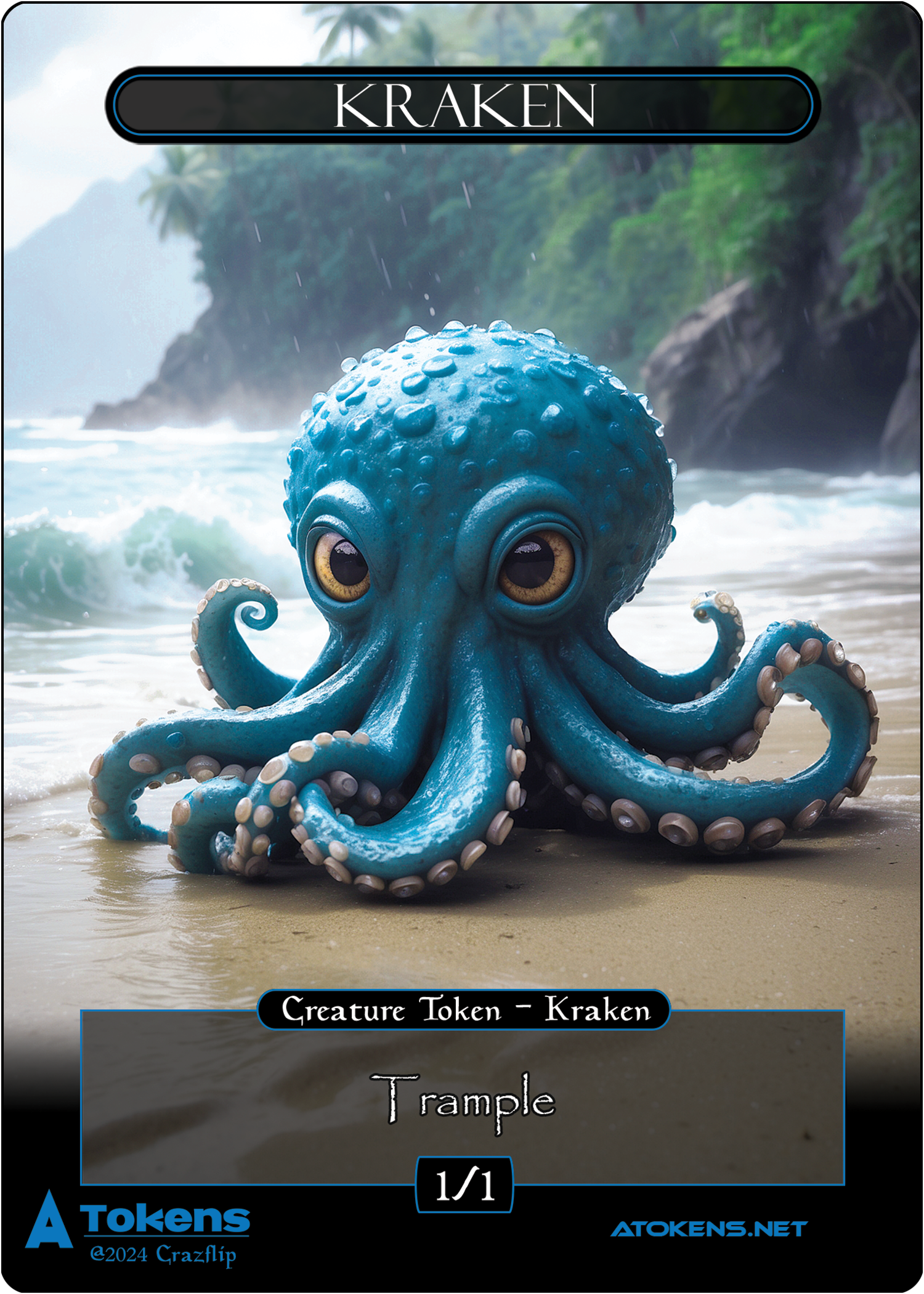 Blue Kraken - Small Mollusk