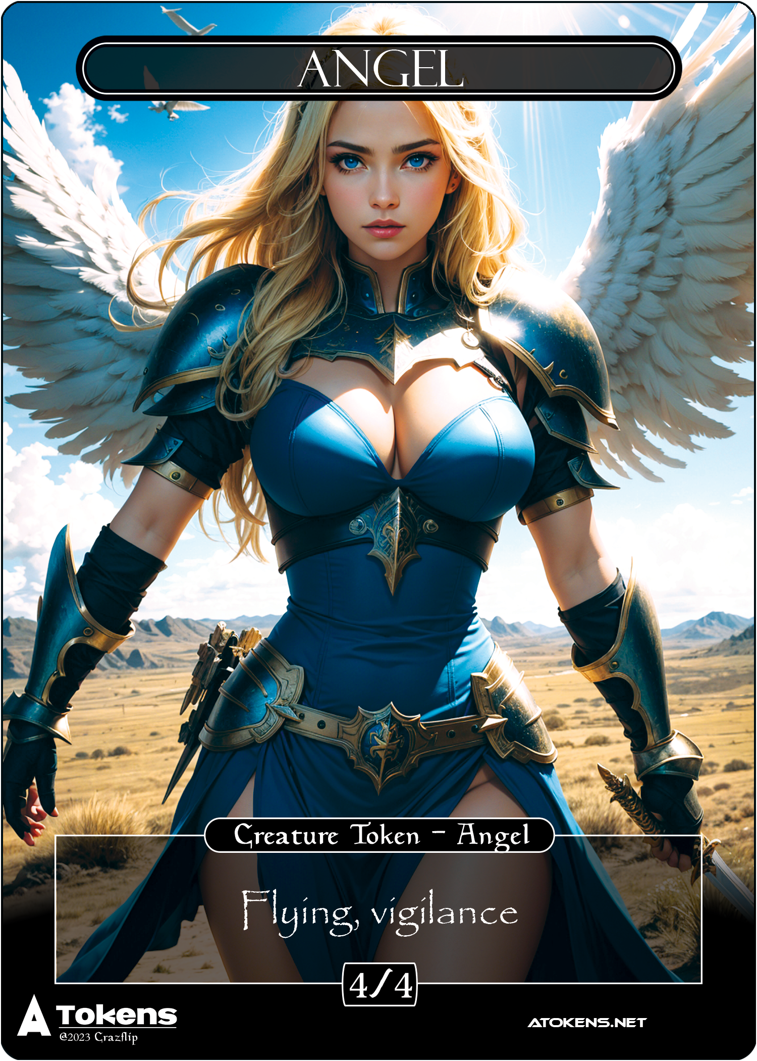 White Angel - Blue Hope