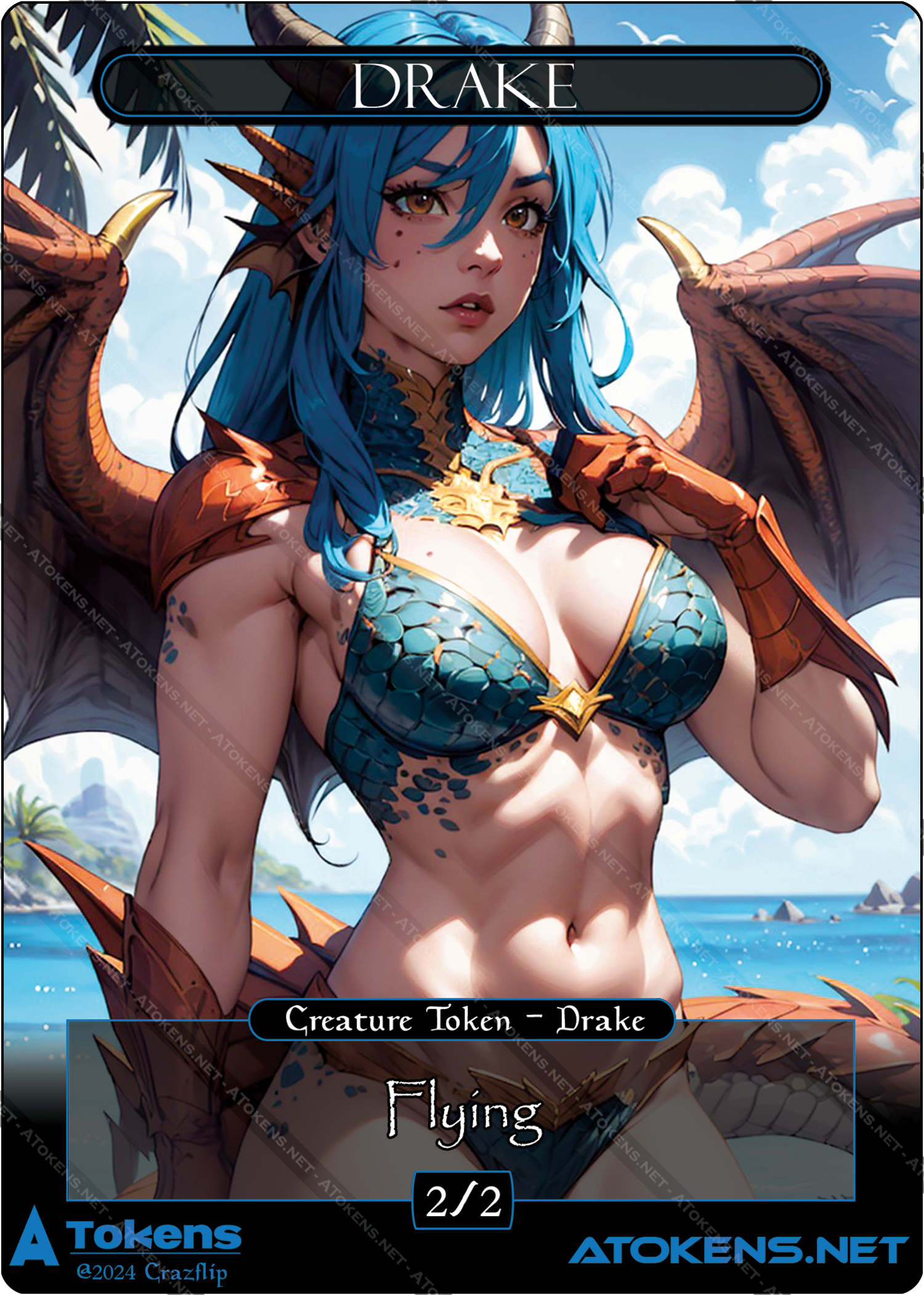 Blue Drake - Tropical Inhabitant