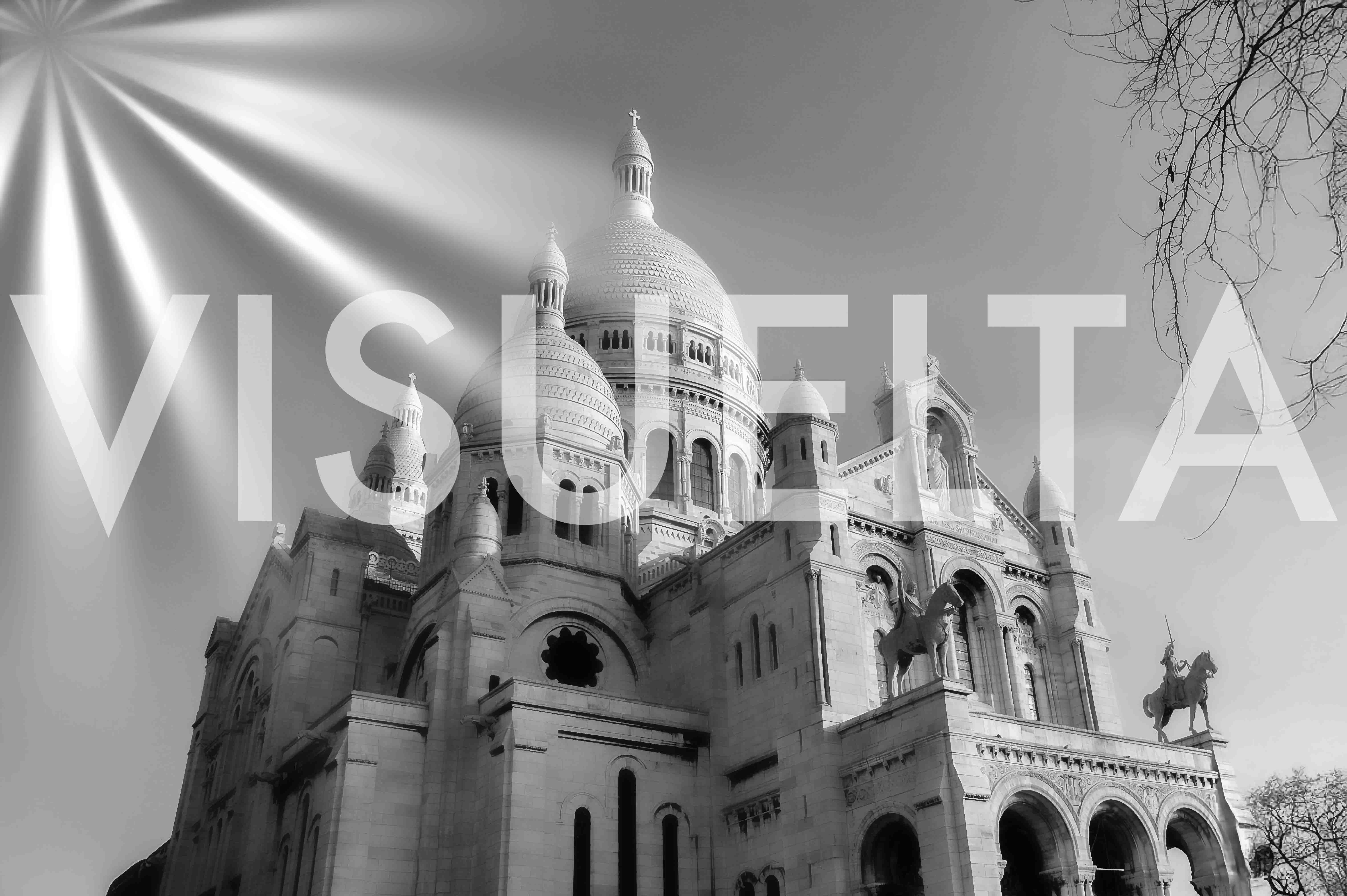 Paris 9e 10e 18e - Le Sacré Coeur NB