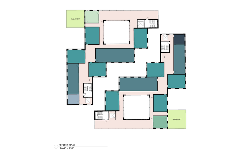 FIFTH FLOOR PLAN