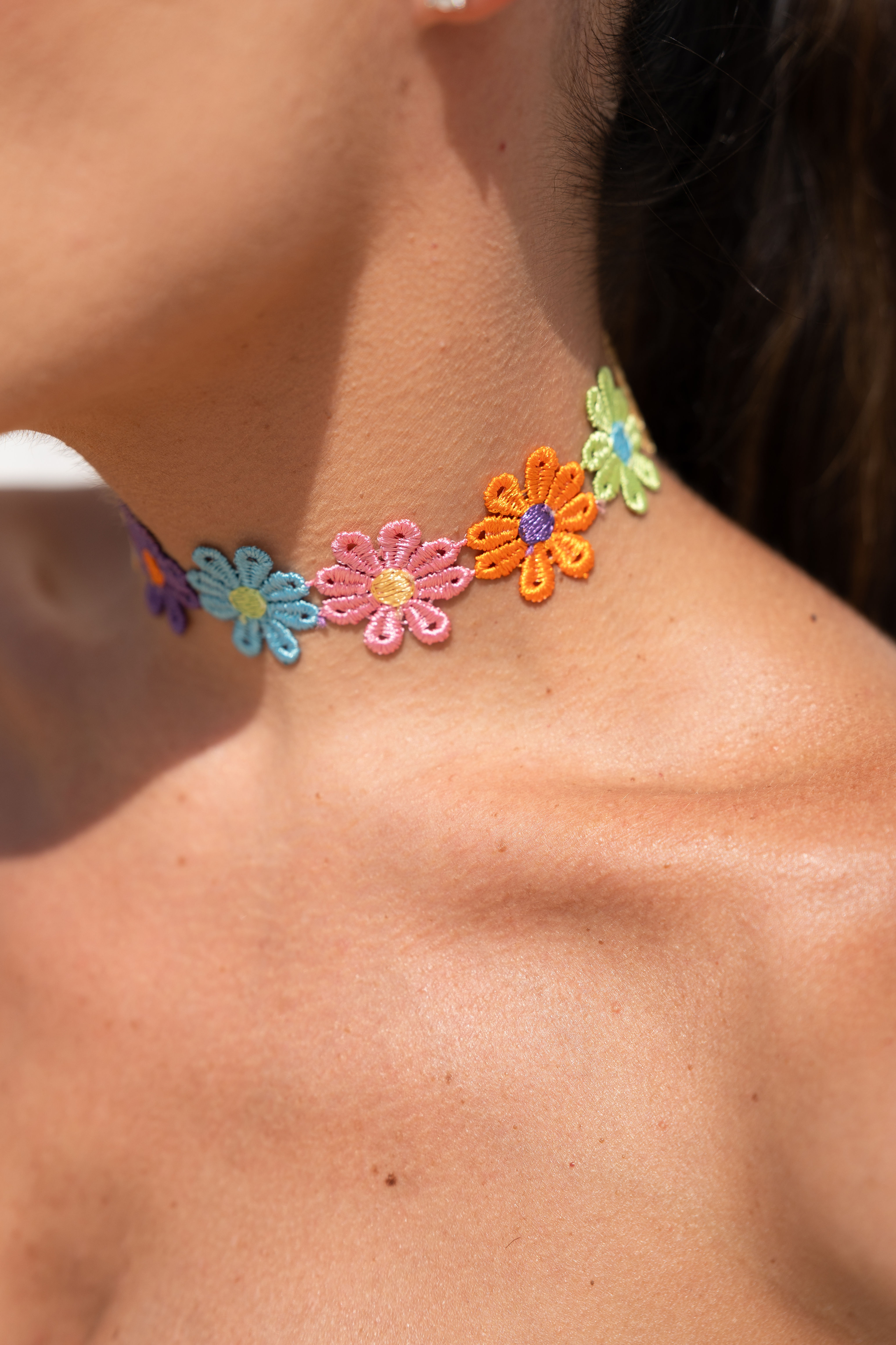 Chocker flores