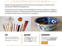 'Kintsugi workshop by Mio Heki'