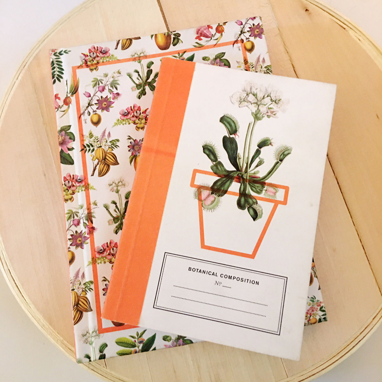 gardener's botanical compositions journal set of 2