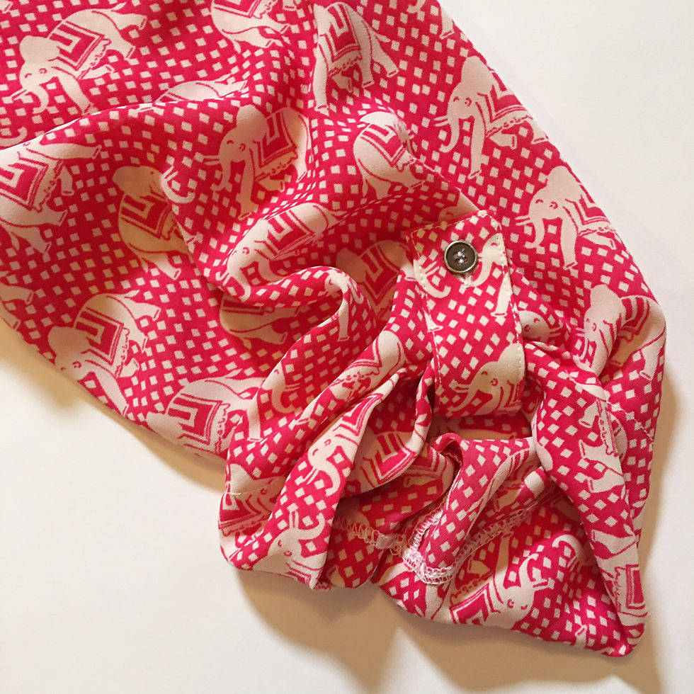 Thumbnail: anthro pixley pink elephant tunic blouse S