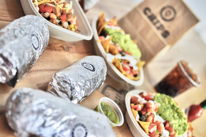 BURRITOS YOU CHOOSE.WE ROLL