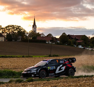 Ogier guida la prima giornata del Central European Rally