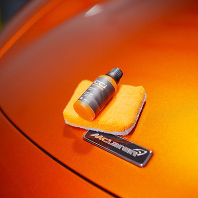 CCI Bottle on Mclaren, Ceramic Coating Inc