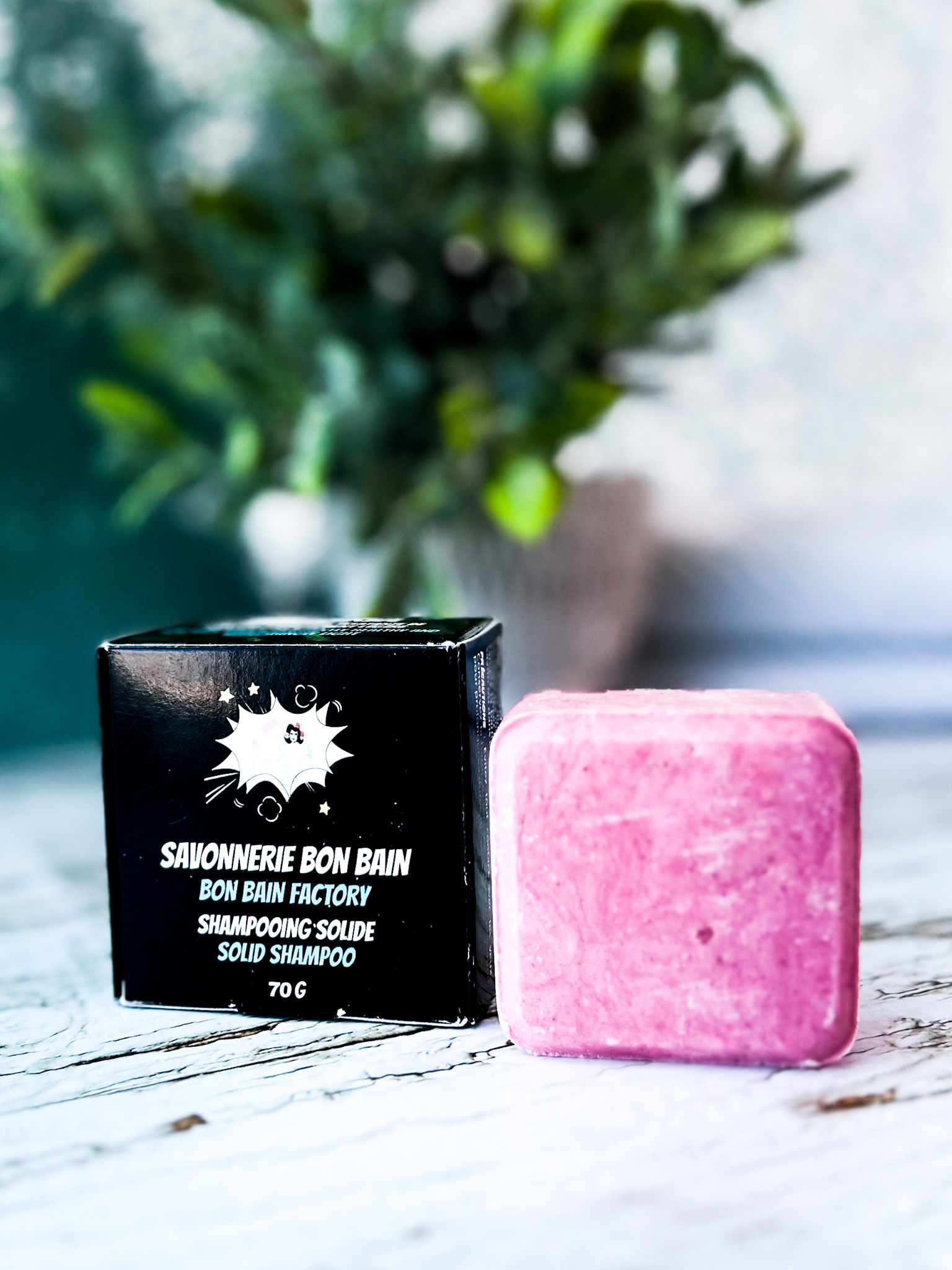 SHAMPOING SOLIDE EN BARRE RÉGULIER - SANGRIA