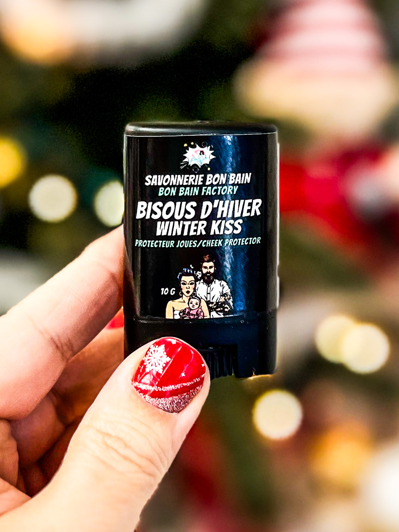 Baume protecteur joues - Bisous d'hiver
