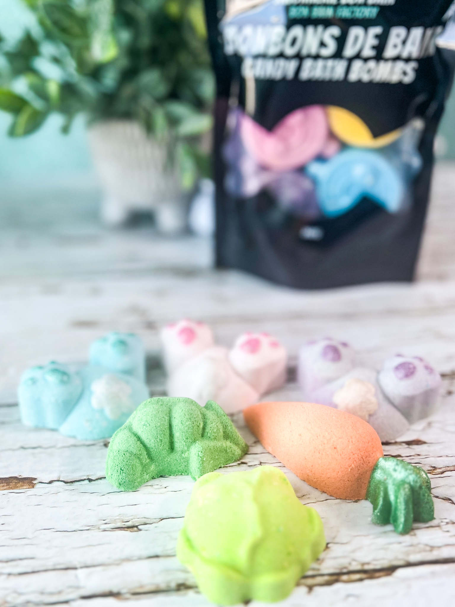 Bonbons de bain édition limitée • Lapins du jardin