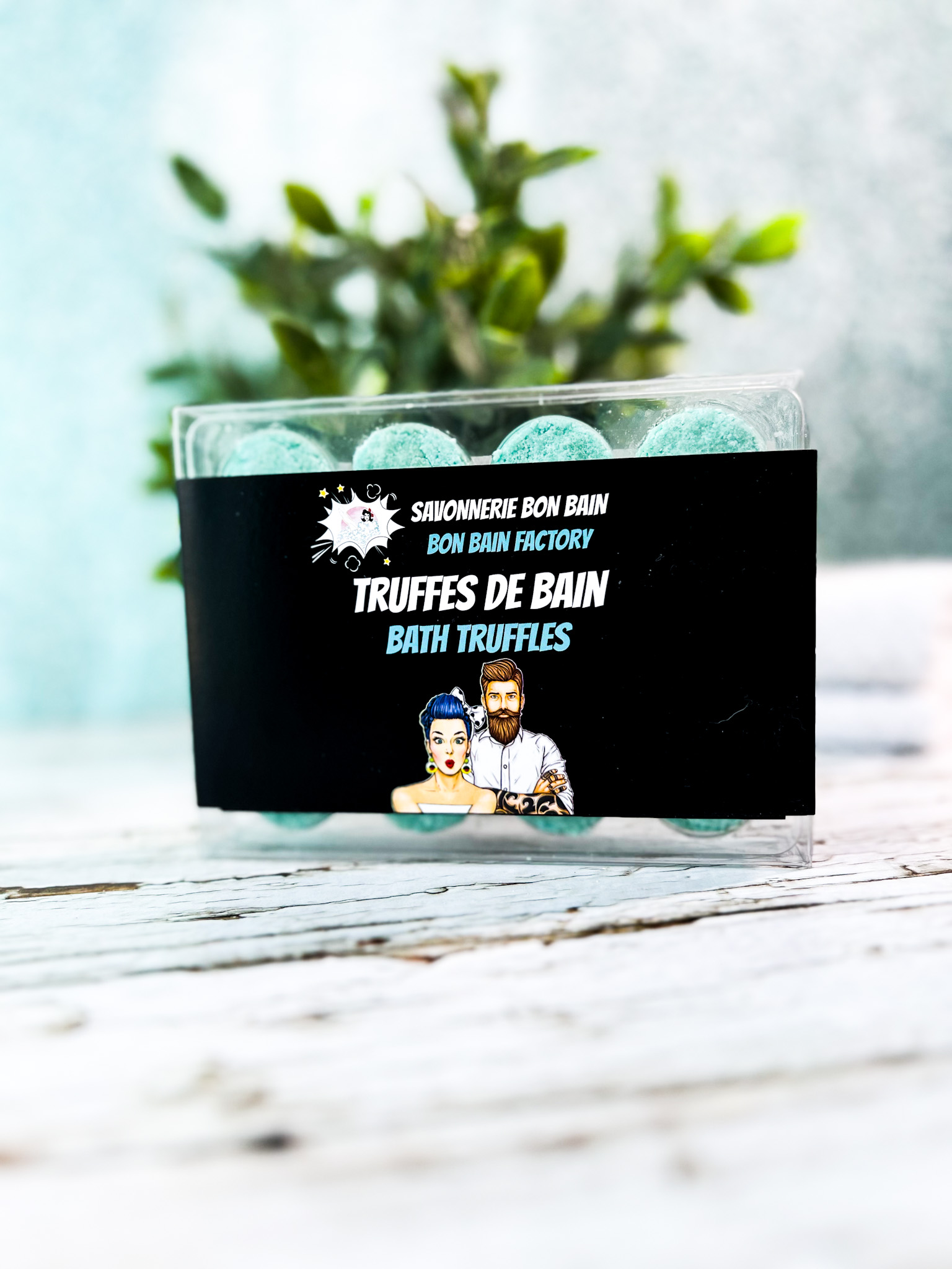 Truffes de bain - Huile de bain solide émulsifiante