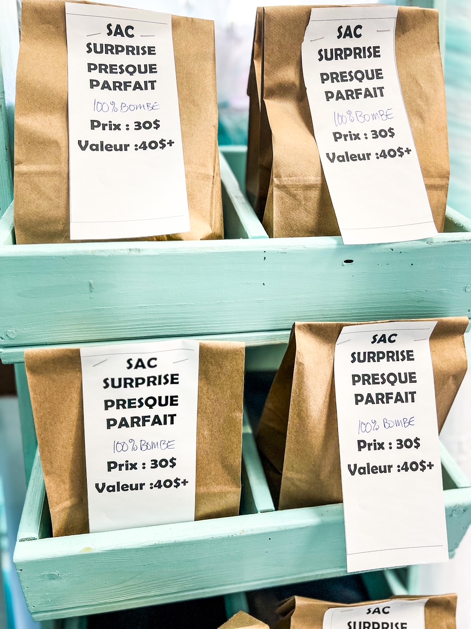 Sac surprise • Presque parfait