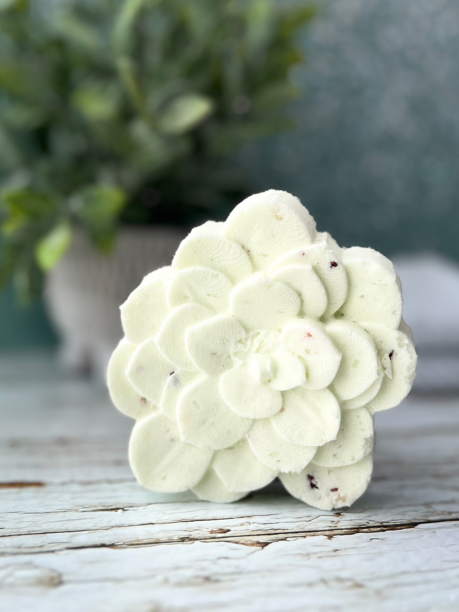 Bombe de bain • Aux trois sels, Magnésium, menthe & eucalyptus