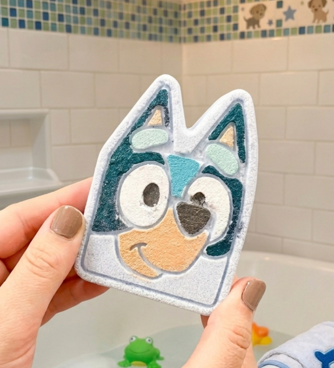Bombe de bain • Chiot Bleu