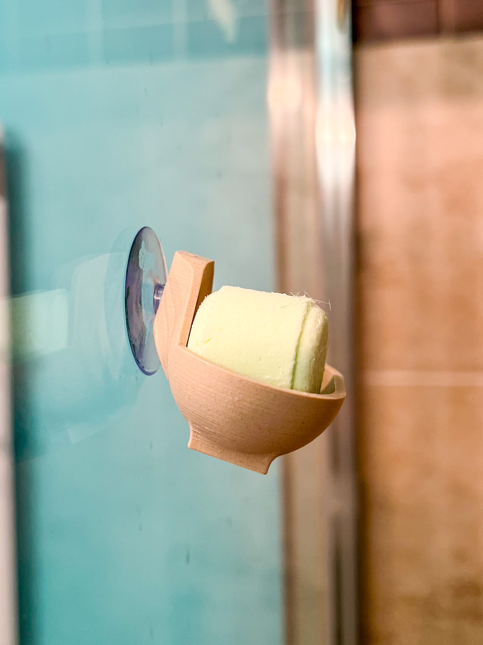 Porte-galet de douche vapeur