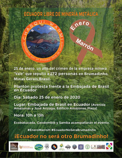 Equador no sera otro Brumadinho
