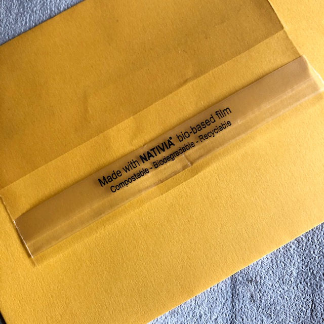 Thumbnail: Clear sleeve for greeting card  compostable, biodegradable and recyclable