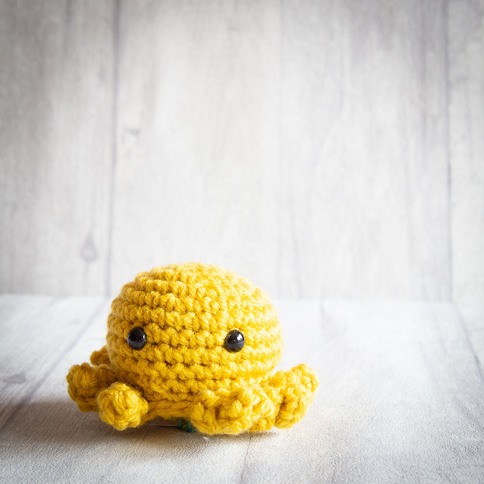 Thumbnail: Crochet Toys: Baby Octopus